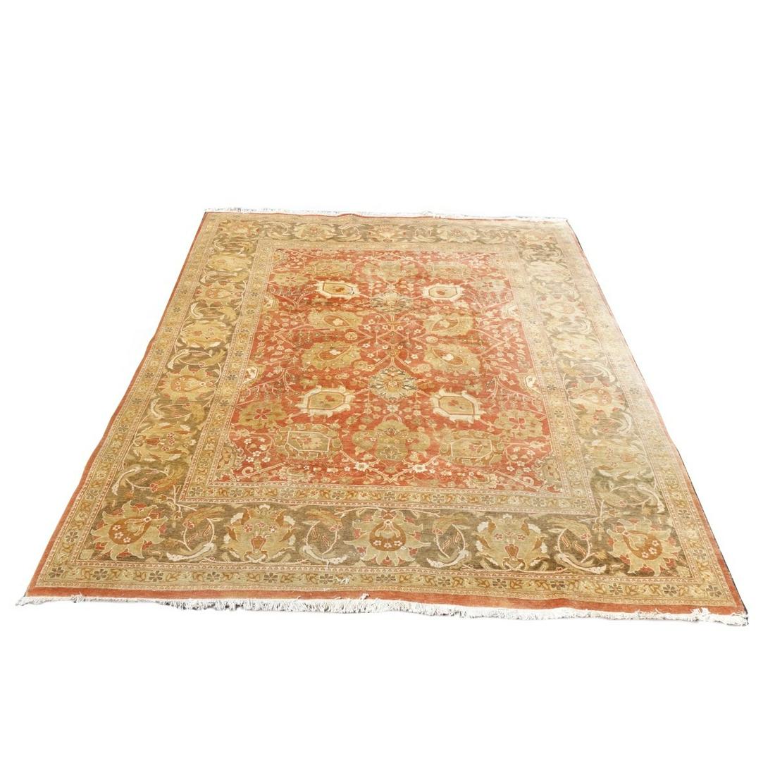 Room Size Semi Antique Indian Rug (1 of 4)