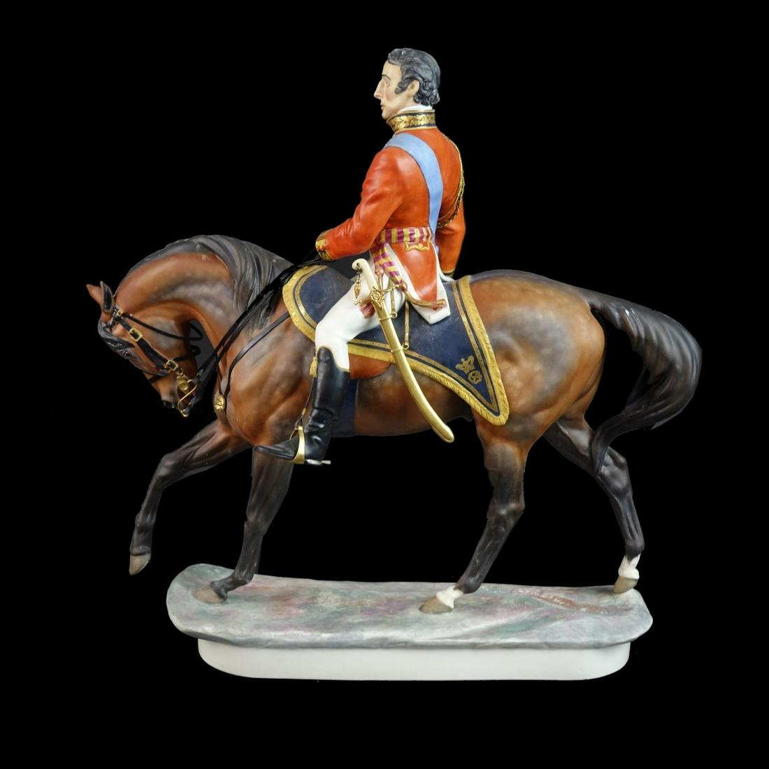 Royal Worcester "Wellington" Porcelain Group (1 of 6)