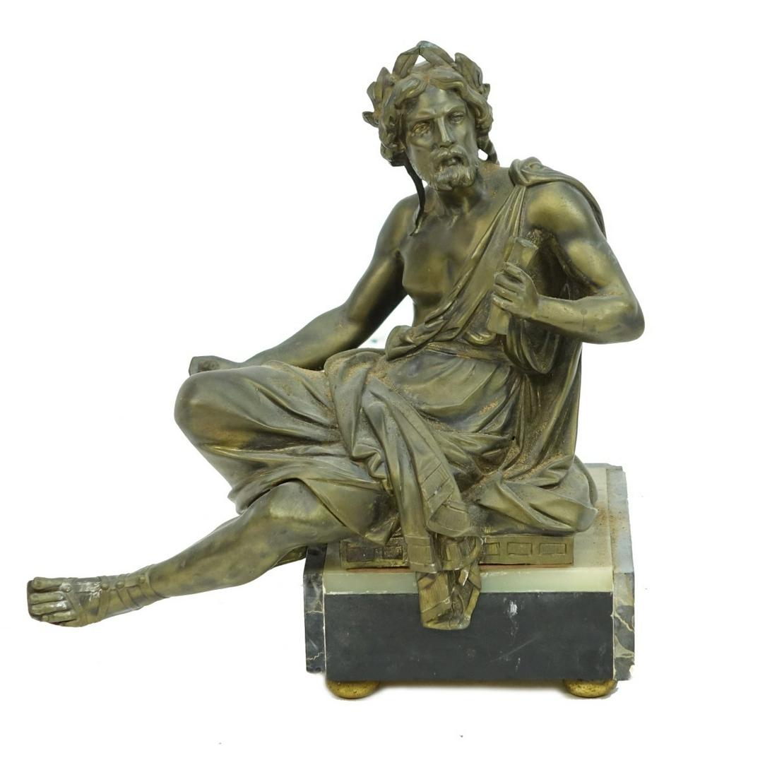 Antique Neoclassical Style Bronze Sculpture (1 of 3)