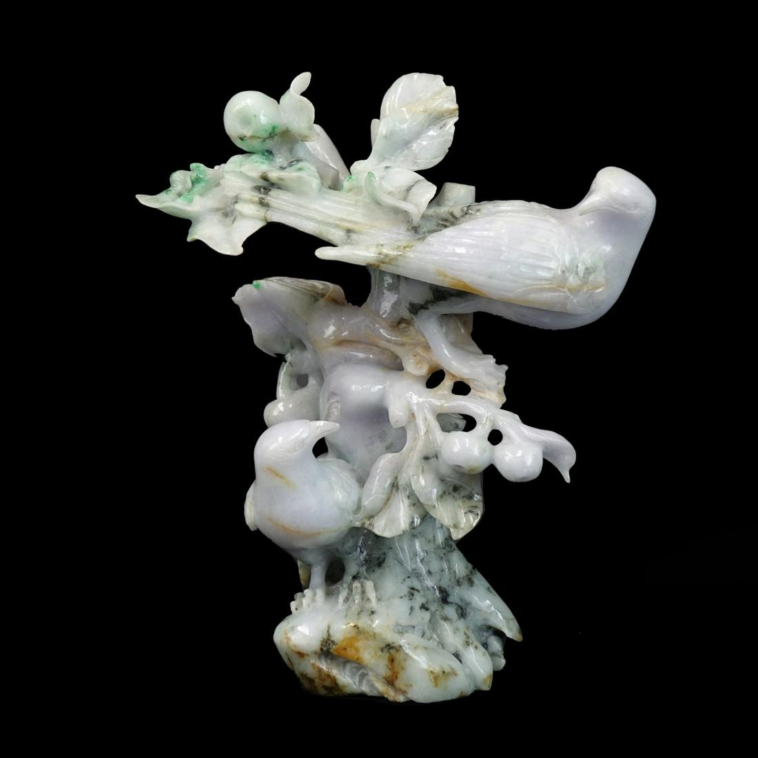 Chinese Jade Carved Bird Group (1 of 3)