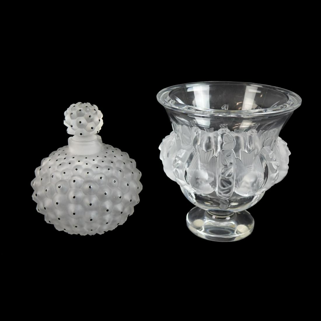 Two (2) Lalique Crystal Tableware (1 of 3)