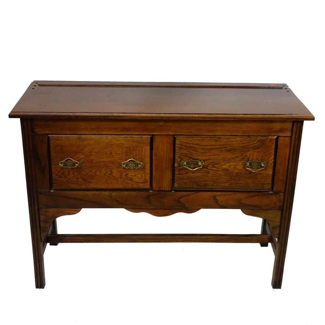 Antique Style English Victorian Hall Table (1 of 3)