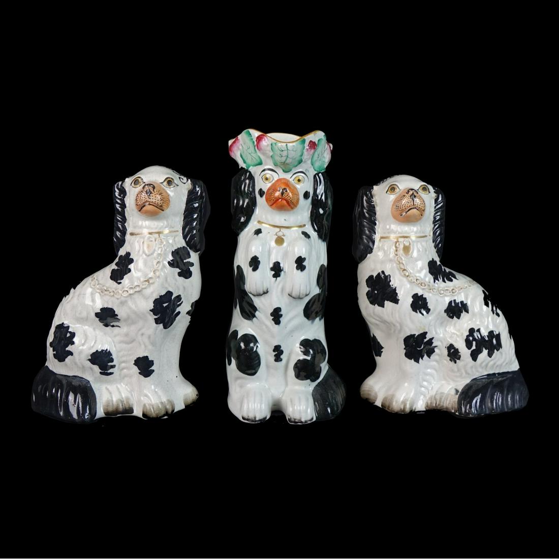 Three (3) Staffordshire Porcelain Tableware (1 of 3)