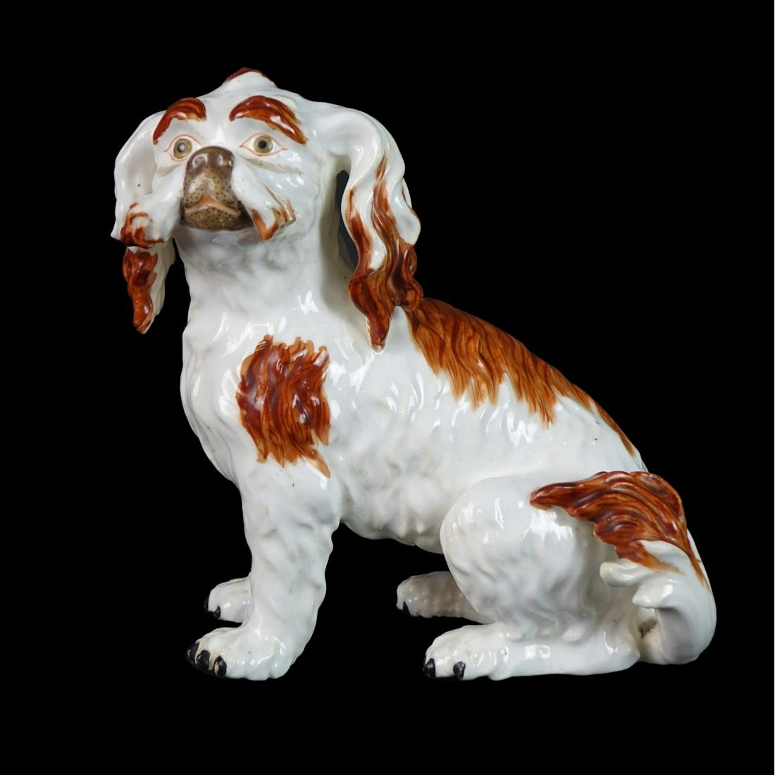 Antique German King Charles Spaniel Figurine (1 of 4)