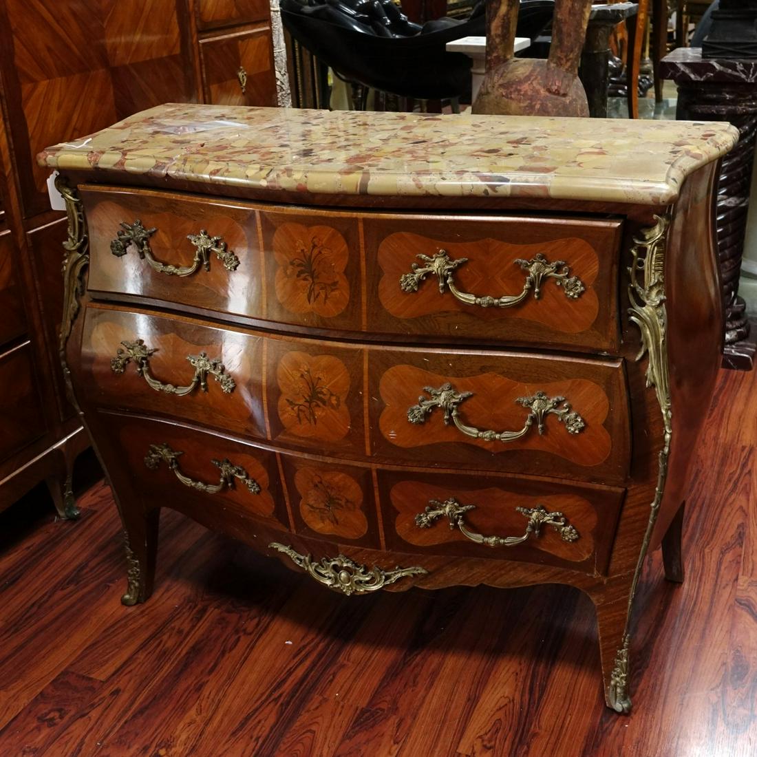 French Louis XV Style Commode (1 of 6)