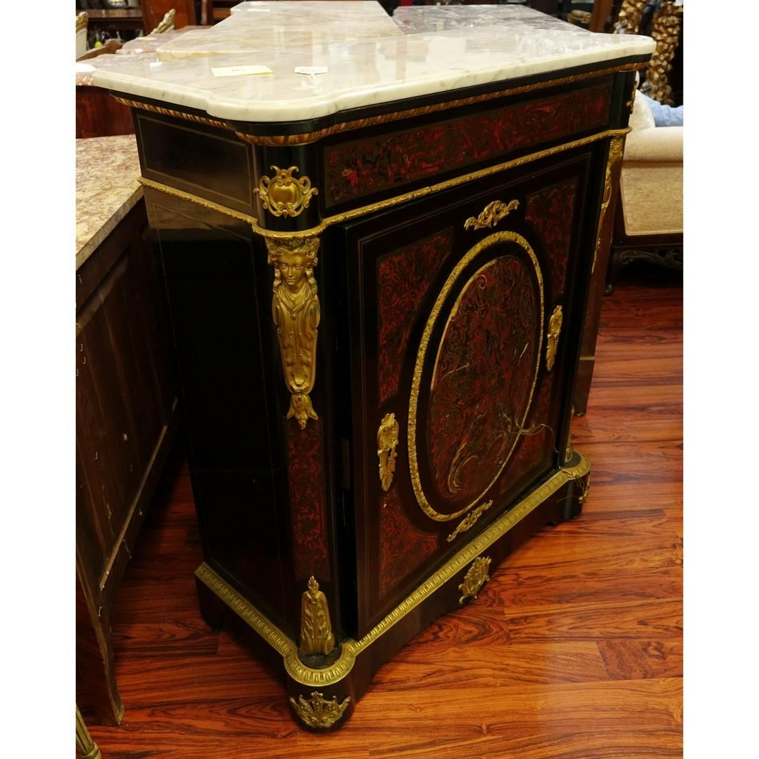French Napoleon III Boulle Side Cabinet (1 of 6)
