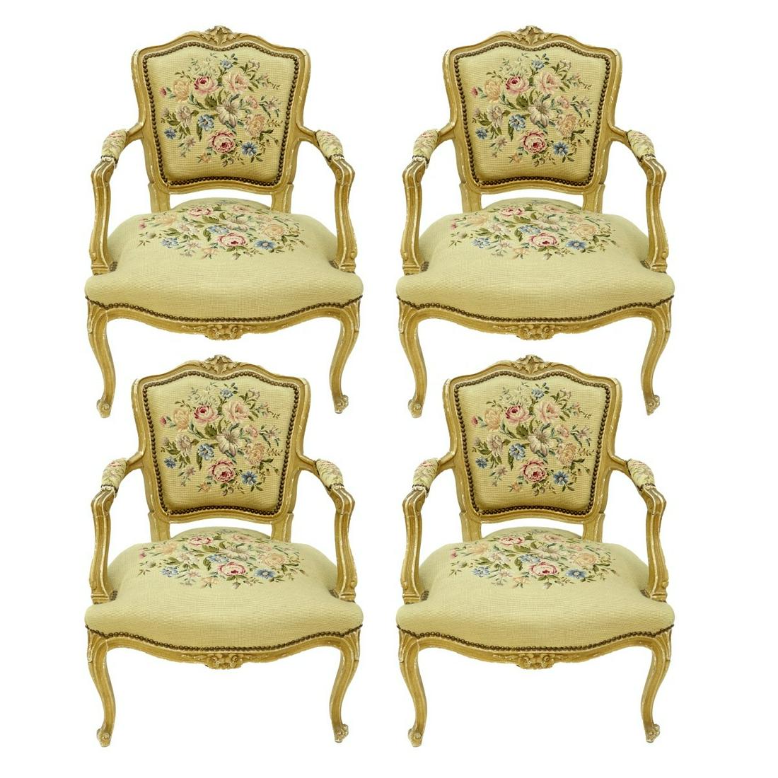 Louis XV Arm Chairs (1 of 3)