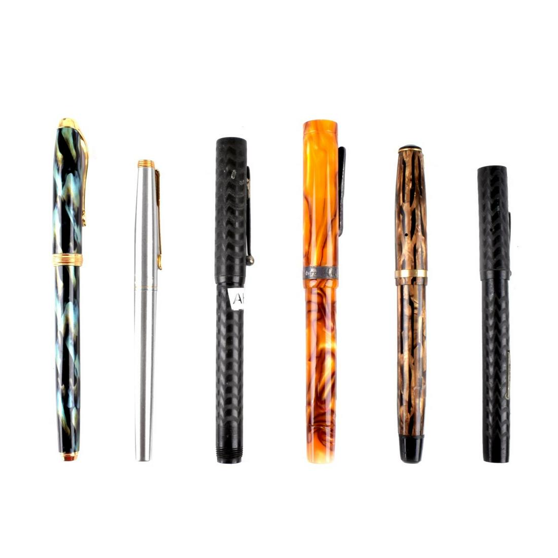 Six Fountain Pens (1 of 2)