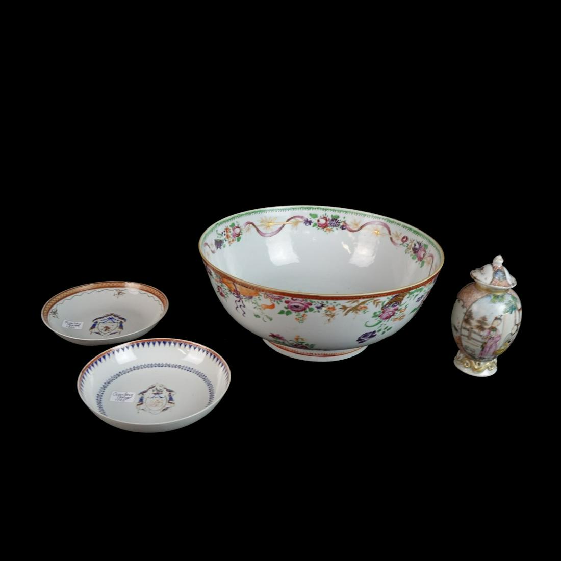 Four (4) Chinese Export Tableware (1 of 2)
