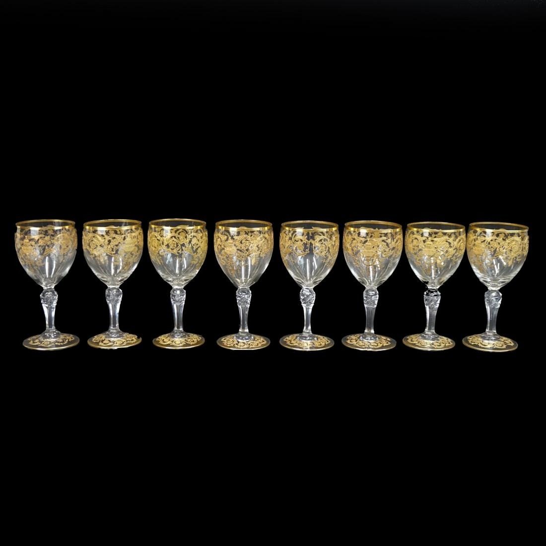 Continental Gilded Crystal Stemware (1 of 2)