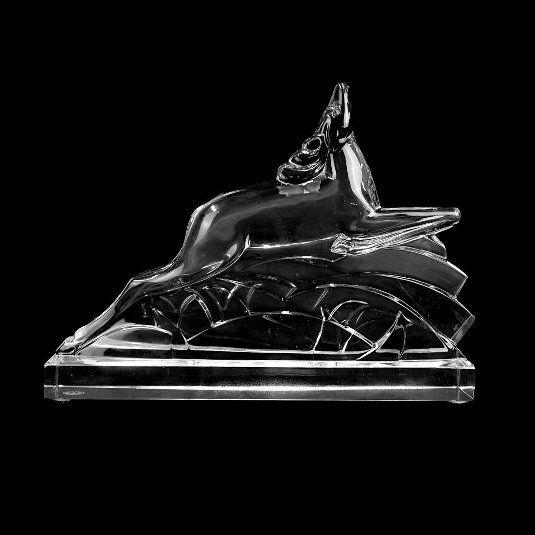 Baccarat Crystal Deer (1 of 4)