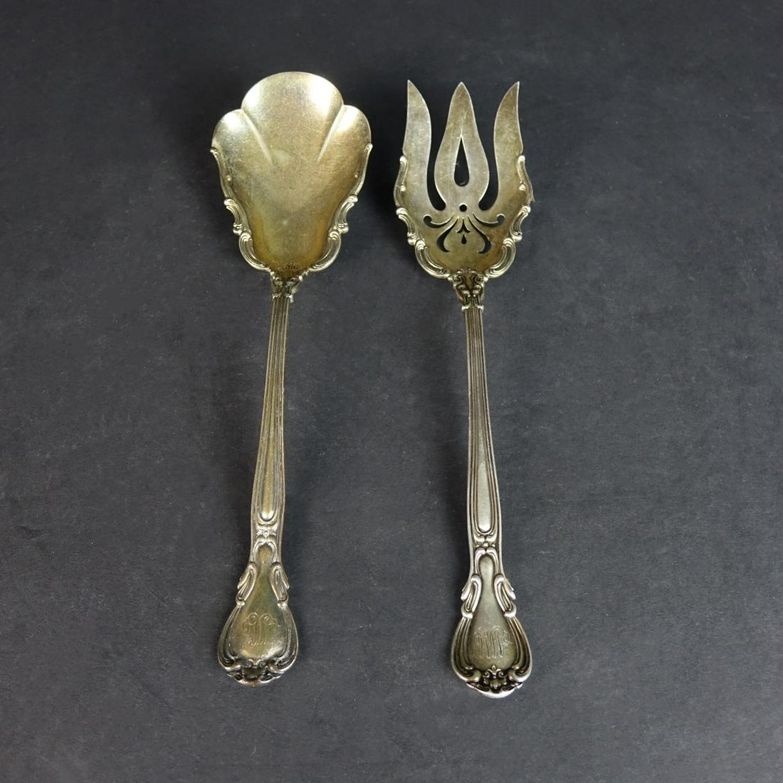 Gorham "Chantilly" Sterling Salad Set (1 of 2)