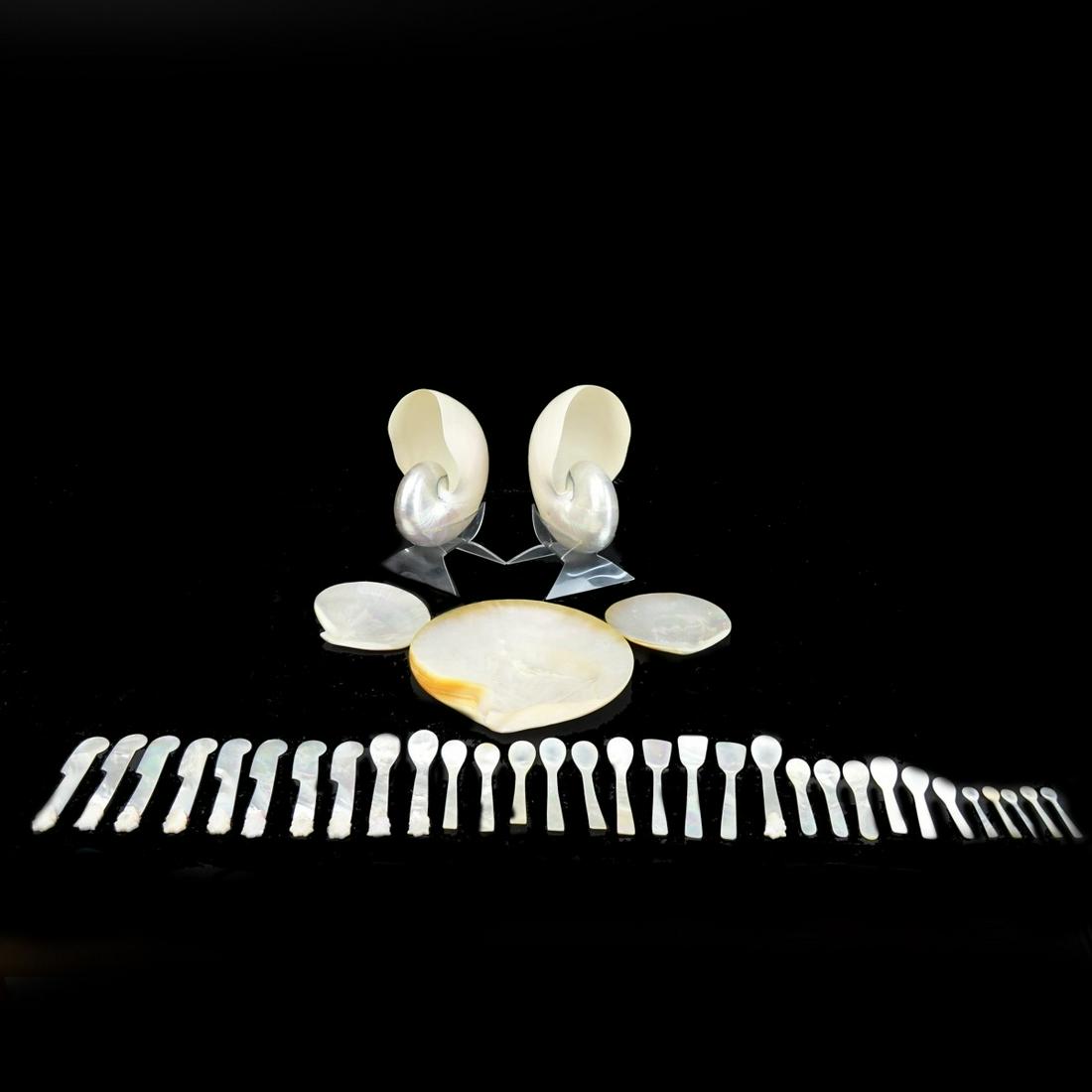 Vintage Mother of Pearl Tableware (1 of 4)