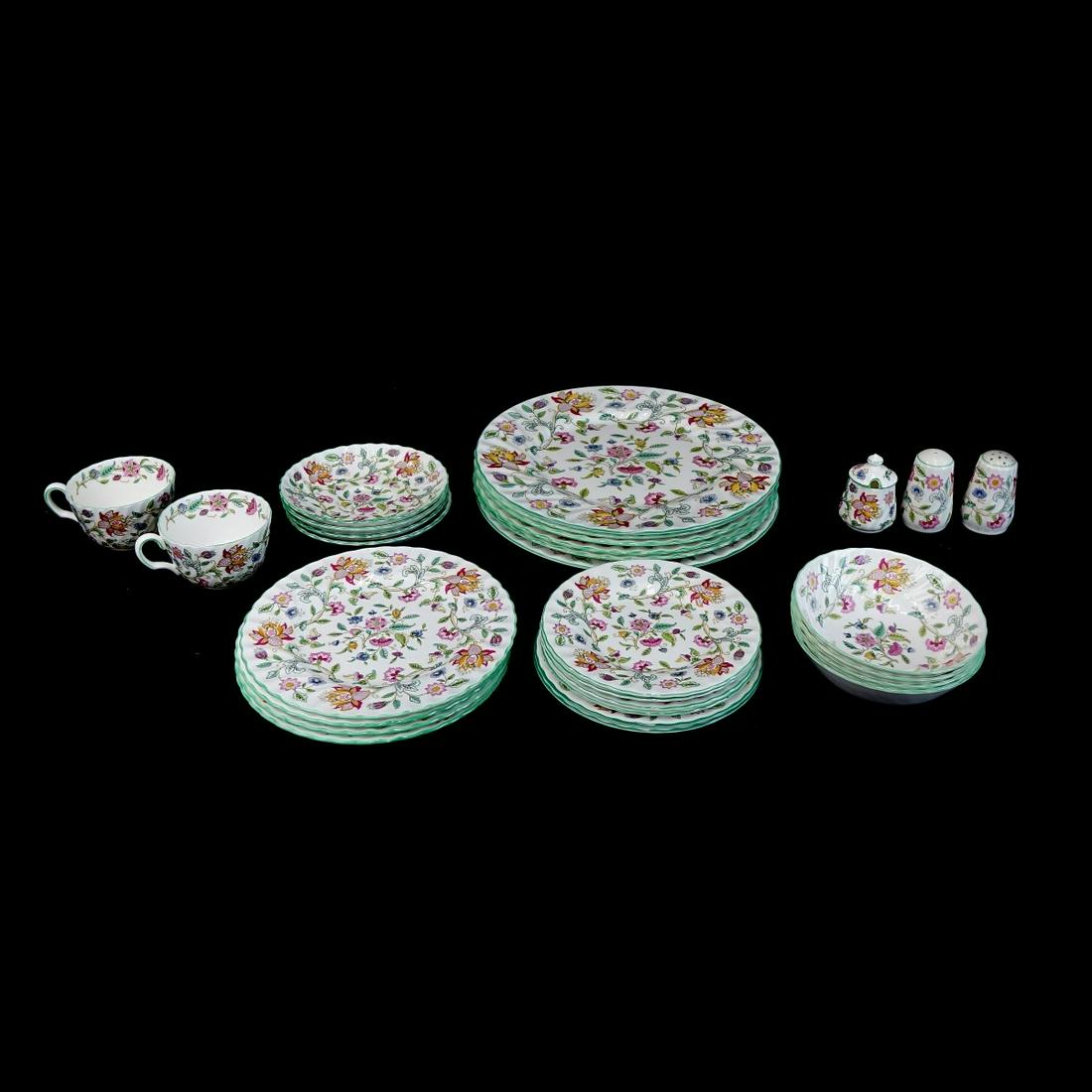 (29) Pc. Minton "Hadoon Hall" Dinnerware (1 of 4)
