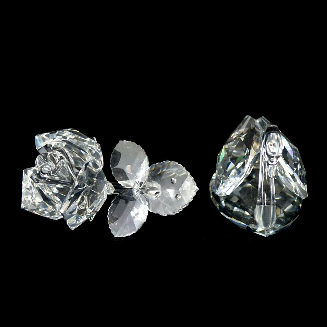 Two (2) Swarovski Crystal Figures (1 of 3)