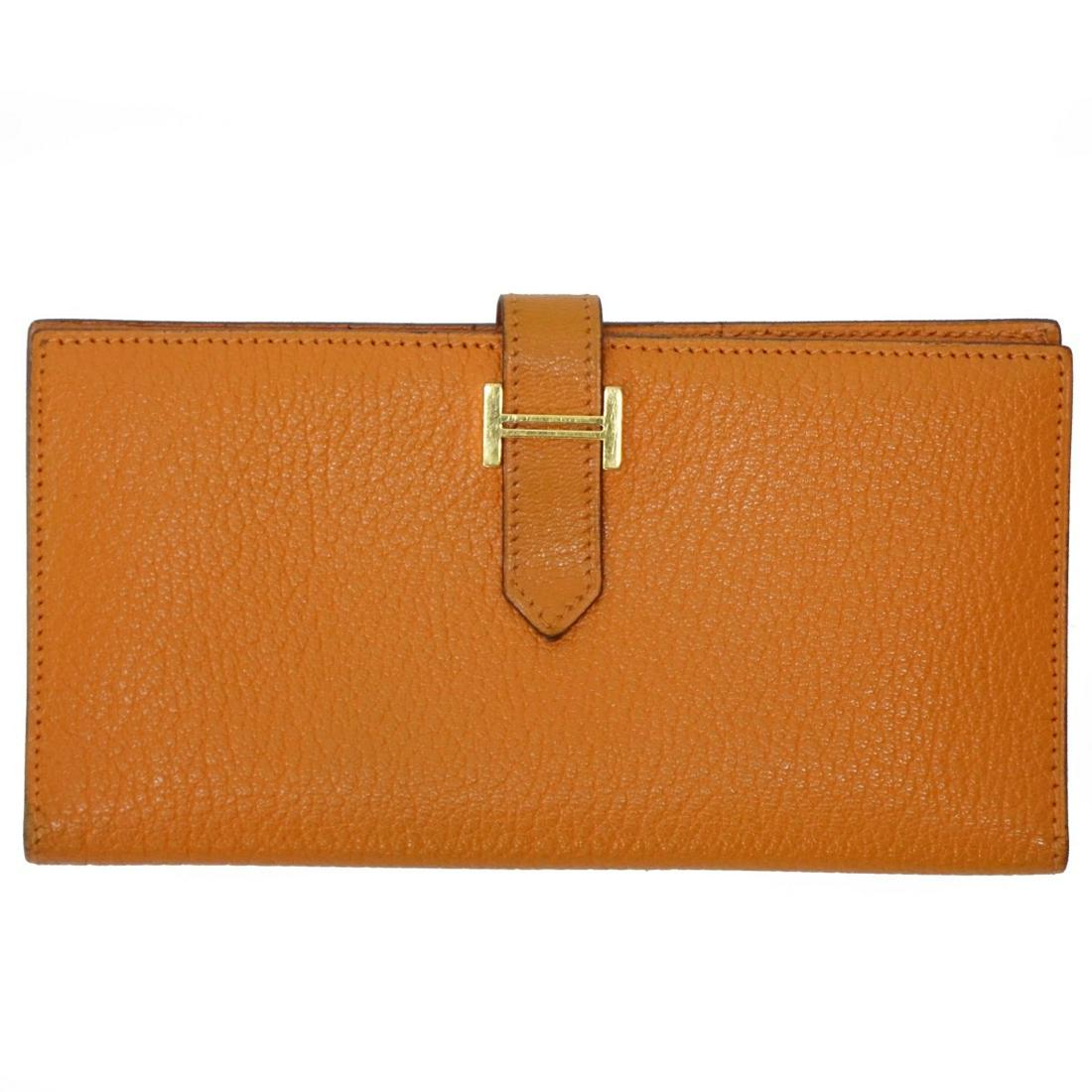 Hermes Courchevel Bearn Gusset Wallet (1 of 4)