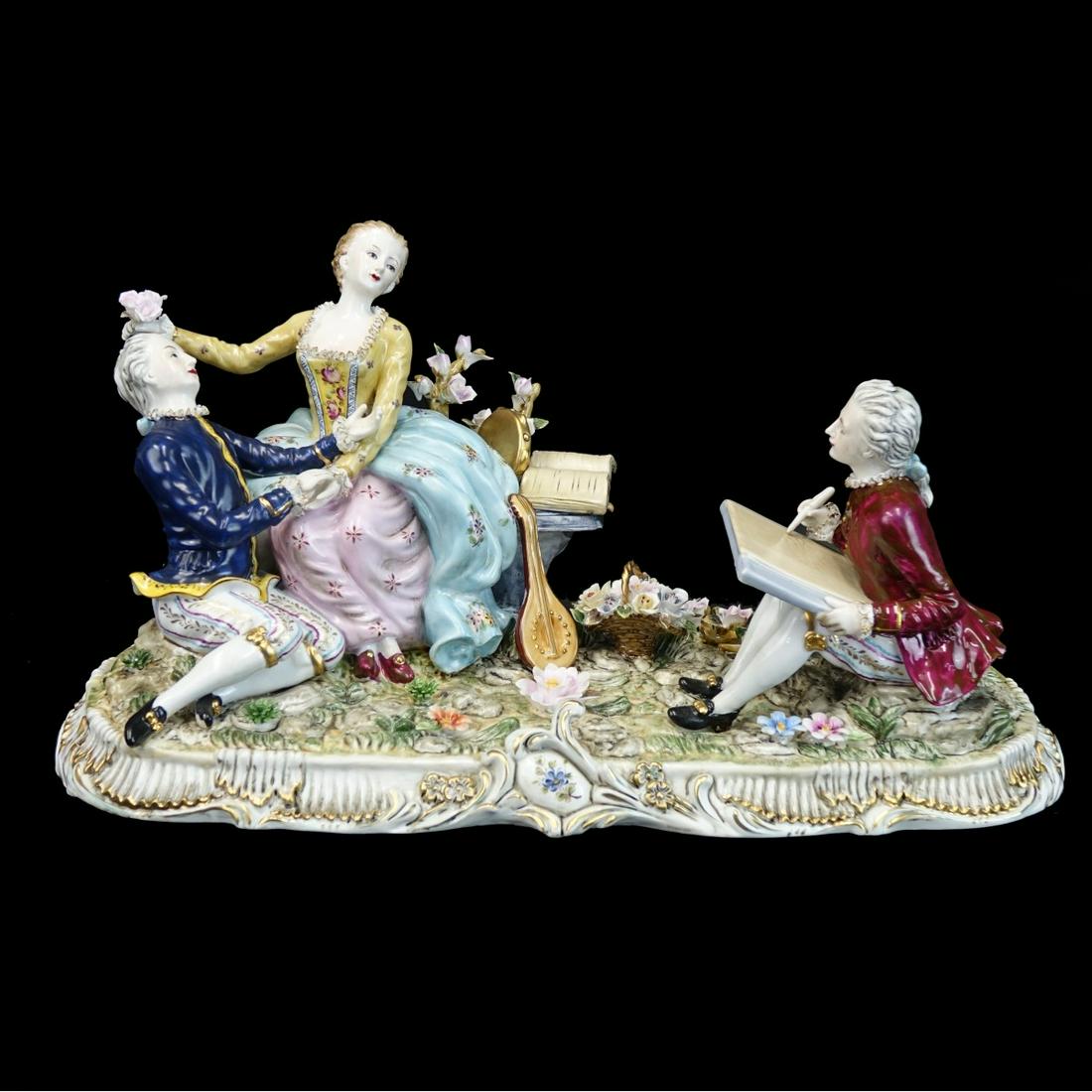 Meissen Style Figural Group (1 of 5)
