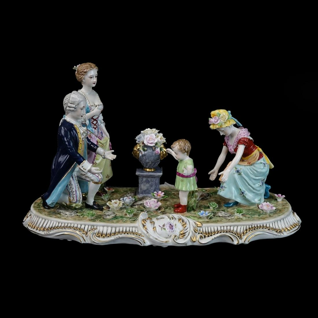Meissen Style Figural Group (1 of 5)