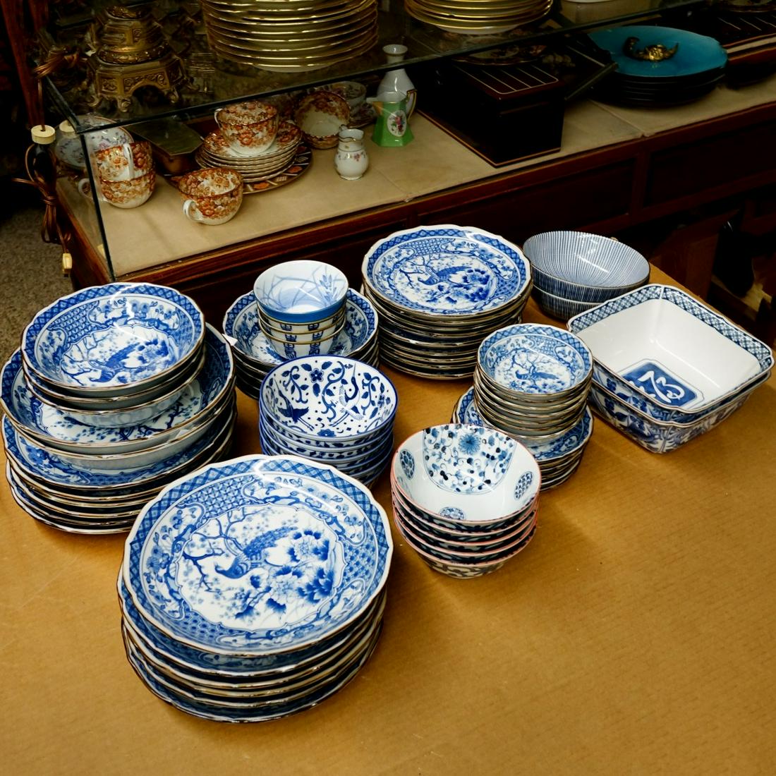 Japanese Blue and White Tableware (1 of 2)