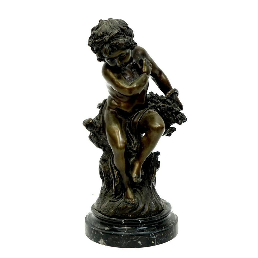 20th C. Neoclassical Style Bronze Figure (1 of 3)