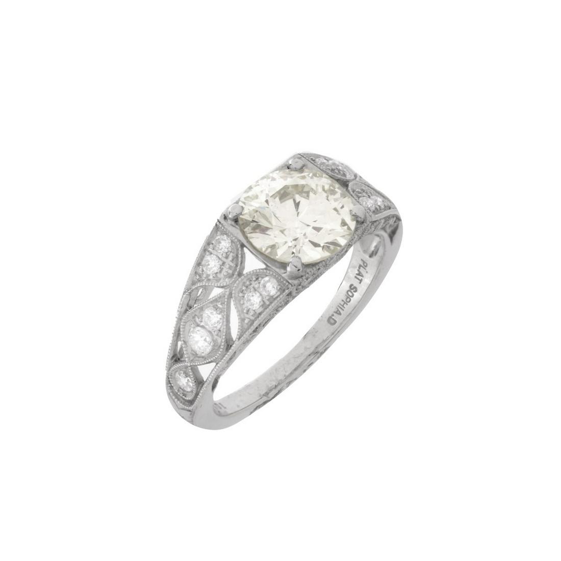 Diamond and Platinum Ring (1 of 6)