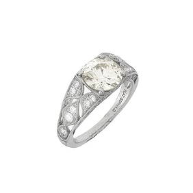 Diamond and Platinum Ring (1 of 6)