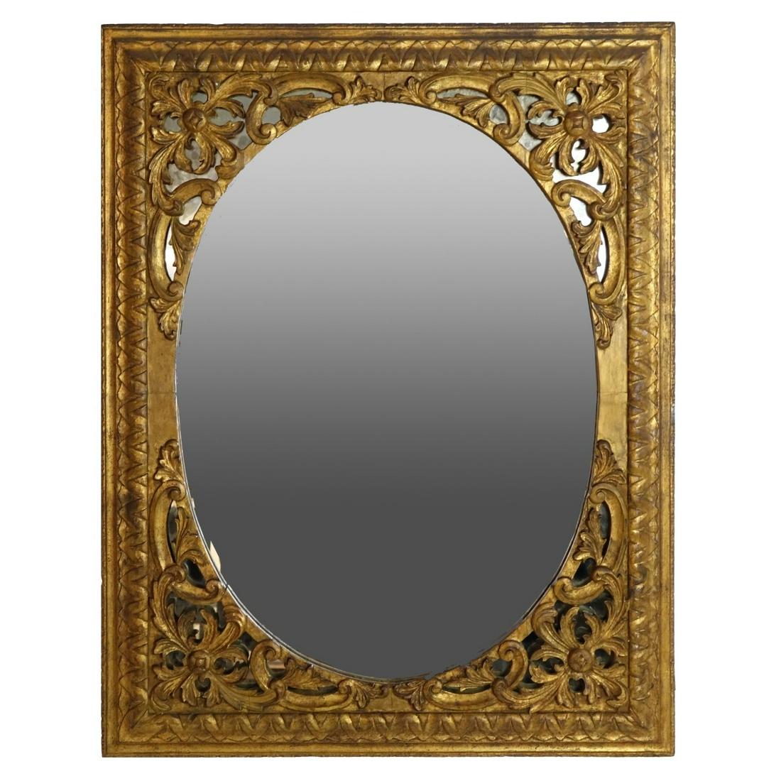 Large Rococo Style Mirror (1 of 2)
