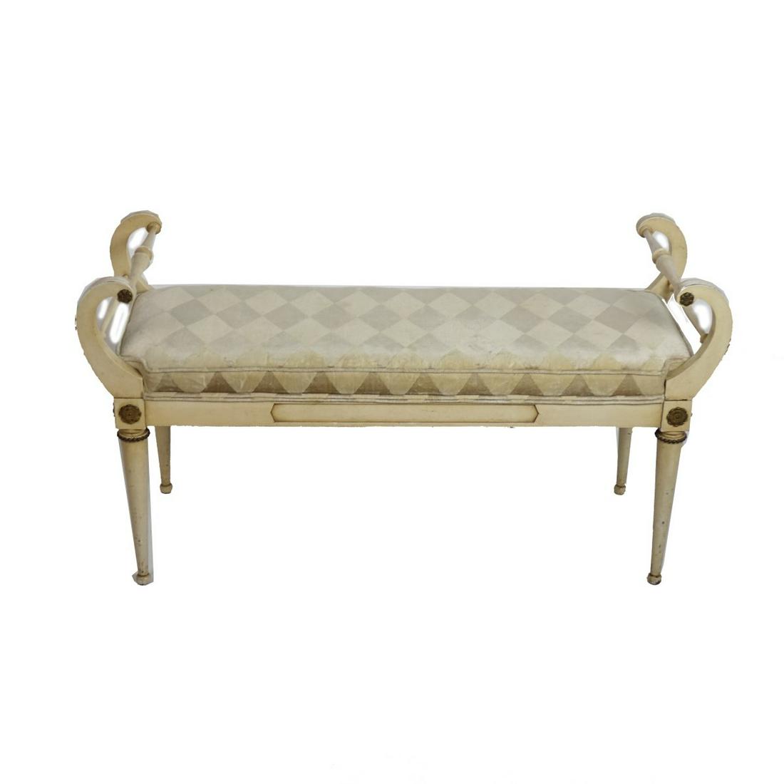 20th C. Louis XVI Style Bench (1 of 2)