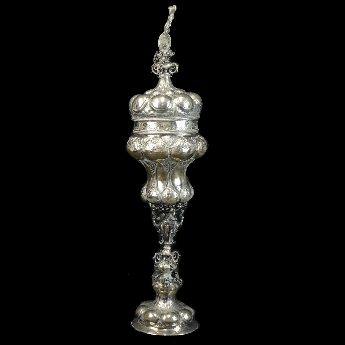 19th C. Austro-Hungarian Silver Chalice (1 of 3)