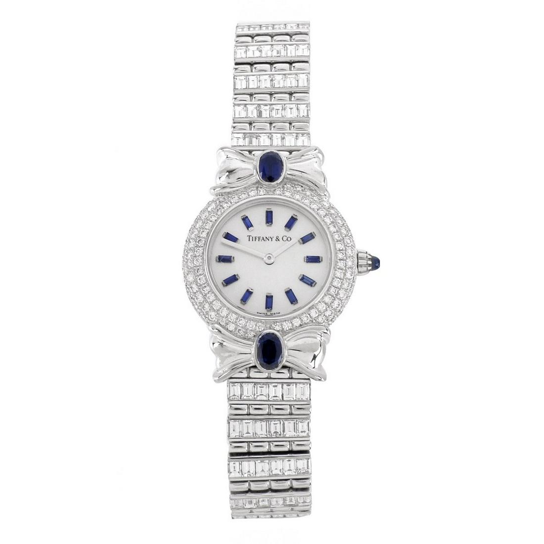 Tiffany & Co Diamond, Sapphire and 18K Watch (1 of 6)
