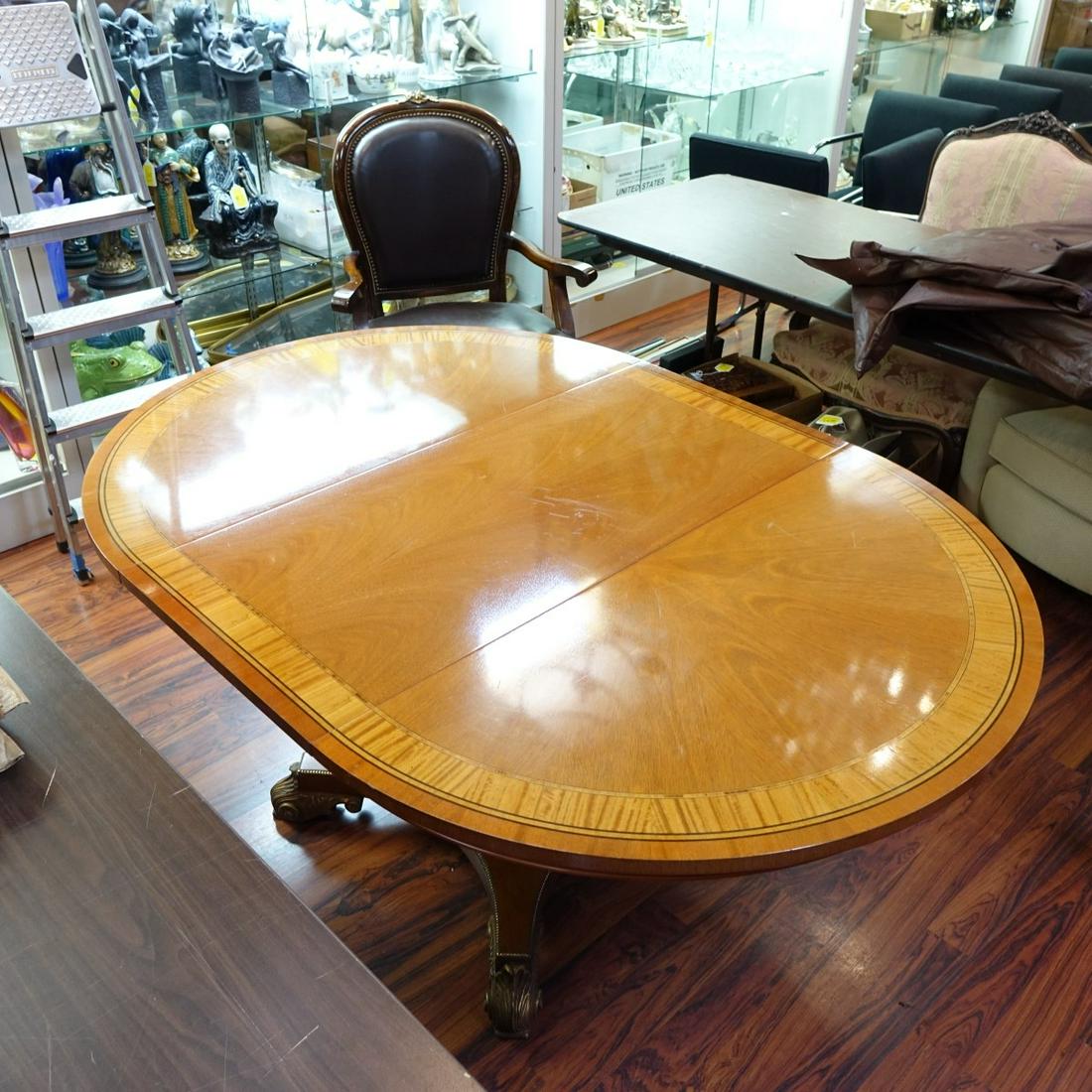 Baker Furniture Pedestal Dining Table (1 of 5)