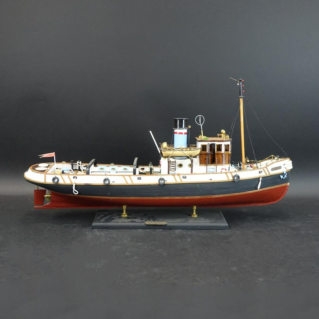 Vintage Model Boat (1 of 3)