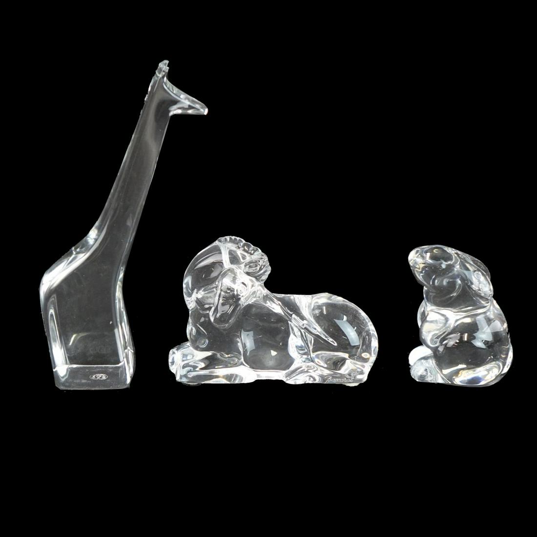 Baccarat Crystal Figurines (1 of 3)