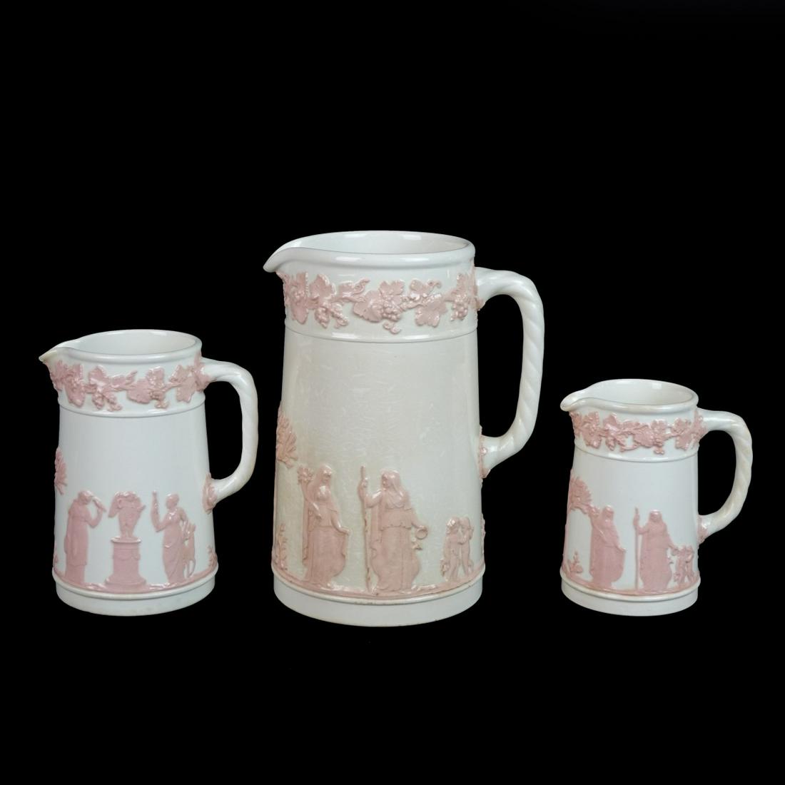 Three (3) Wedgwood Pitchers (1 of 3)
