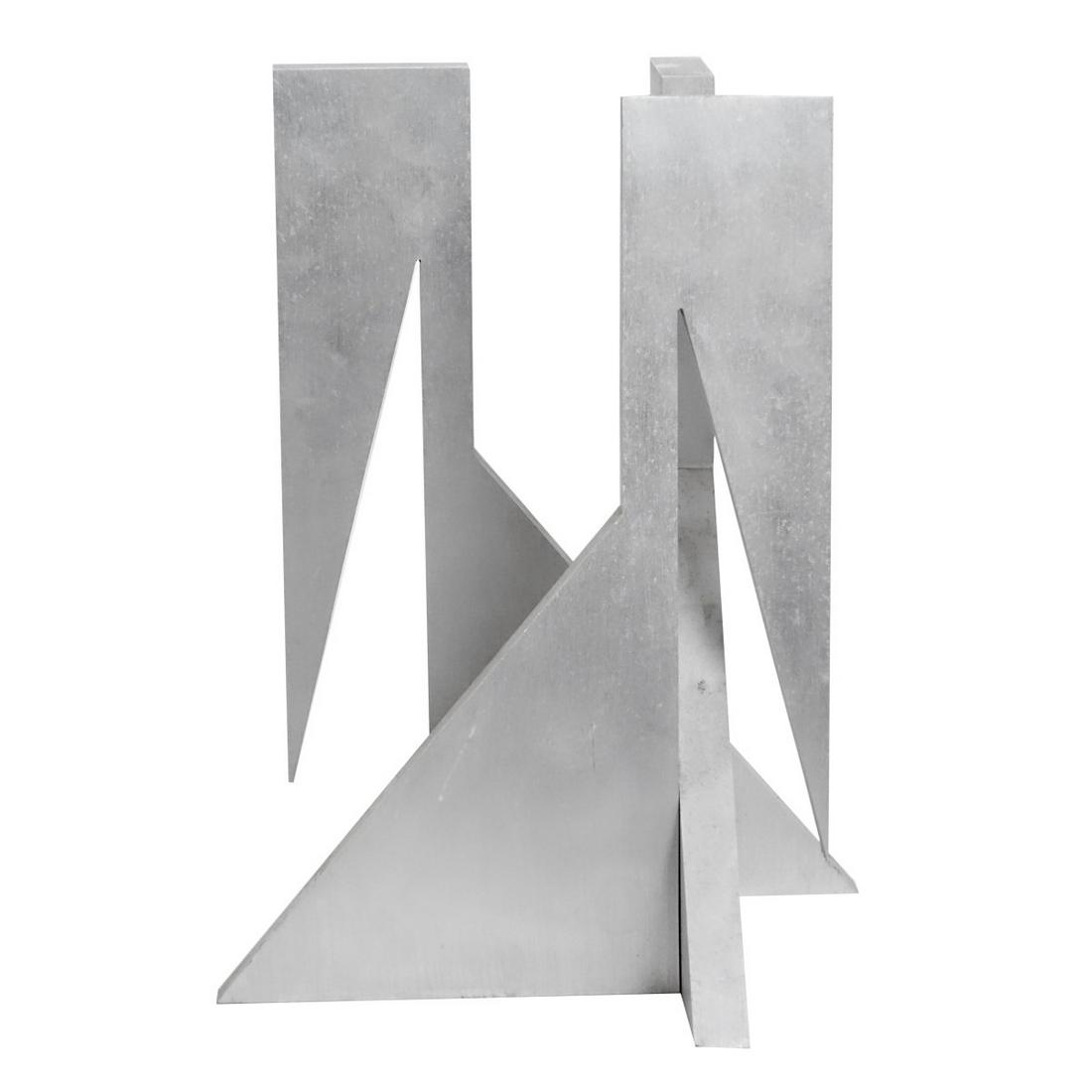 Larry Mohr, American (1921 - 2013): Larry Mohr, American (1921 - 2013) Chromed Metal Sculpture "Pelicans II, 1980" Signed, Dated, and Numbered 1/8 . Measures 16-1/2" x 11-1/2". Provenance: Estate of Larry Mohr. Larry Mohr was an accompl