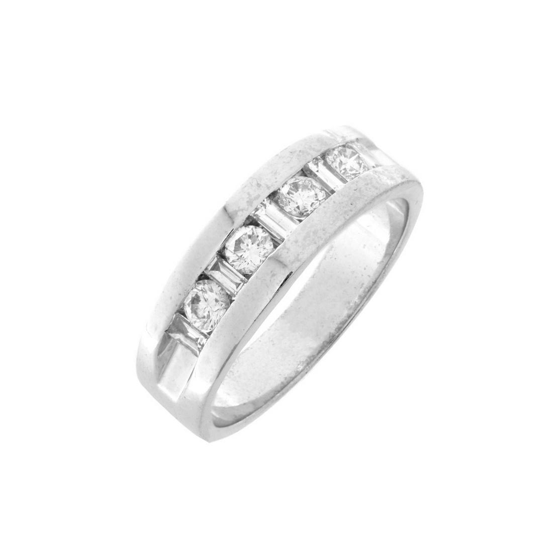 Man's Diamond and 14K Band (1 of 6)