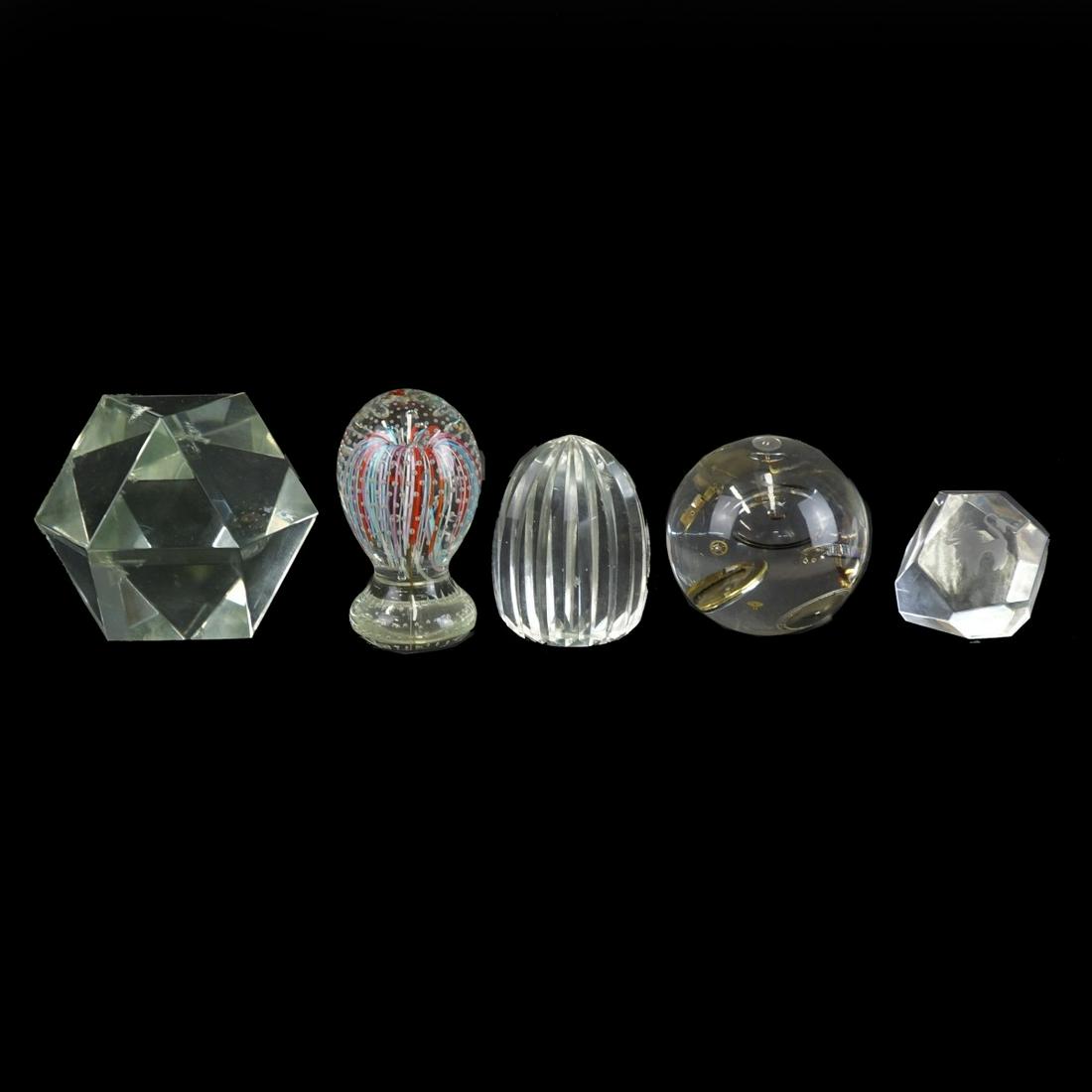 Vintage Glass Paperweights (1 of 3)