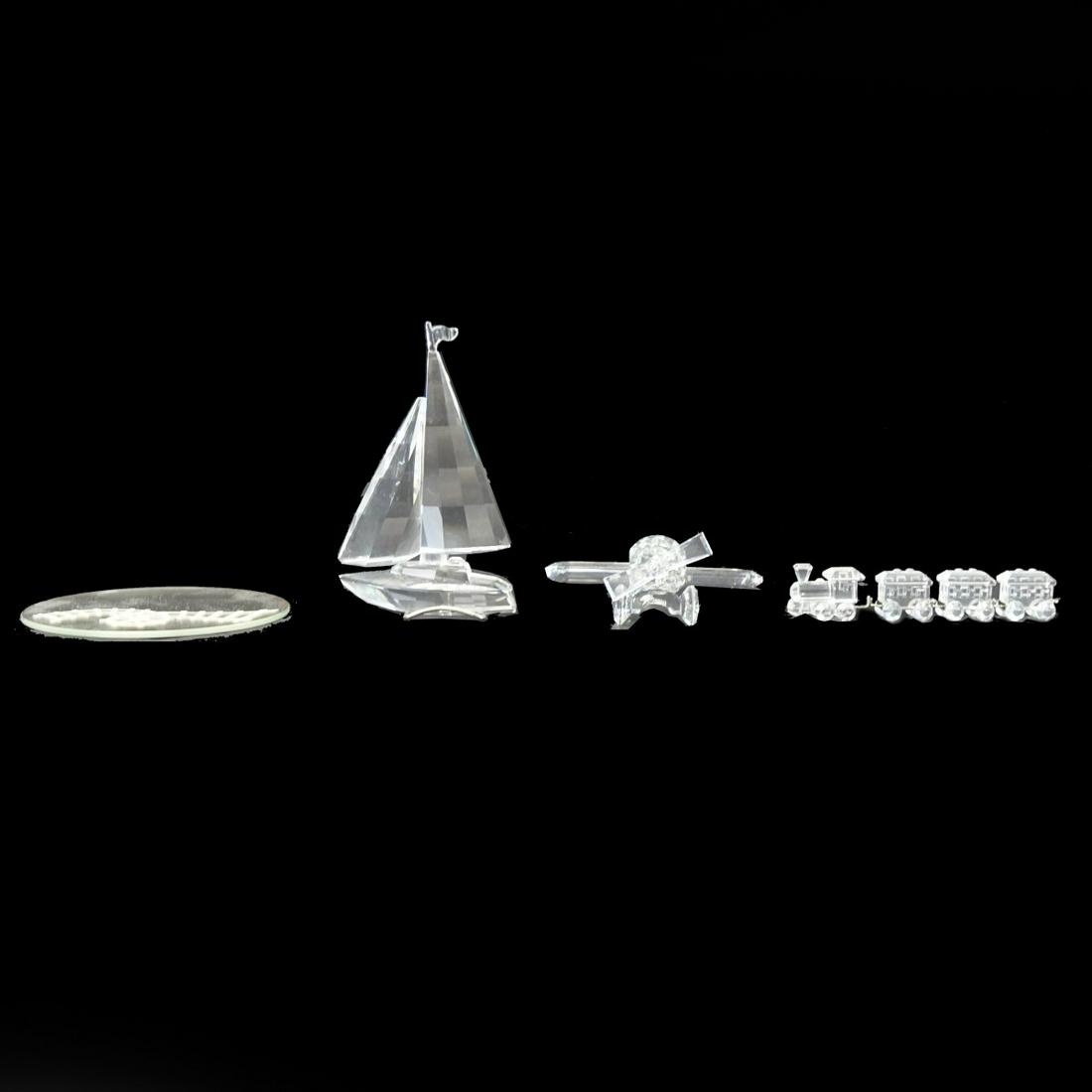 Three (3) Swarovski Crystal Figurines (1 of 2)