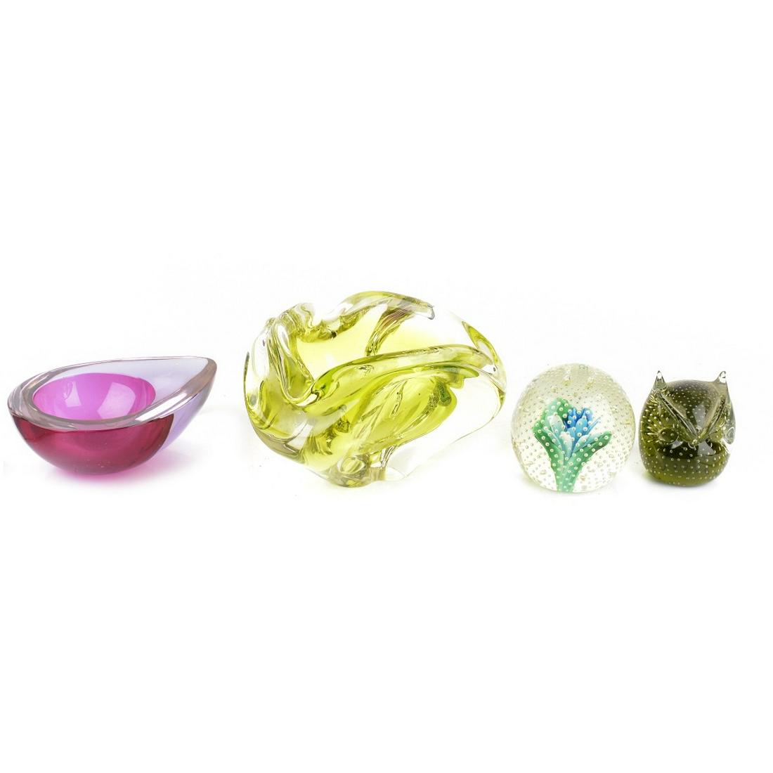 (4) Murano Art Glass Tableware (1 of 3)