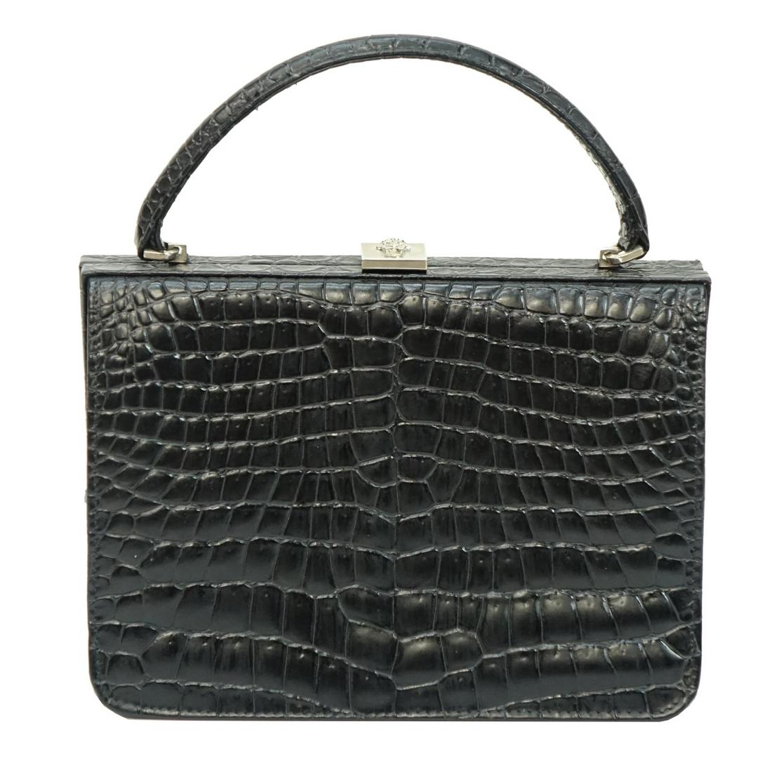 Gianni Versace Crocodile Handbag (1 of 3)