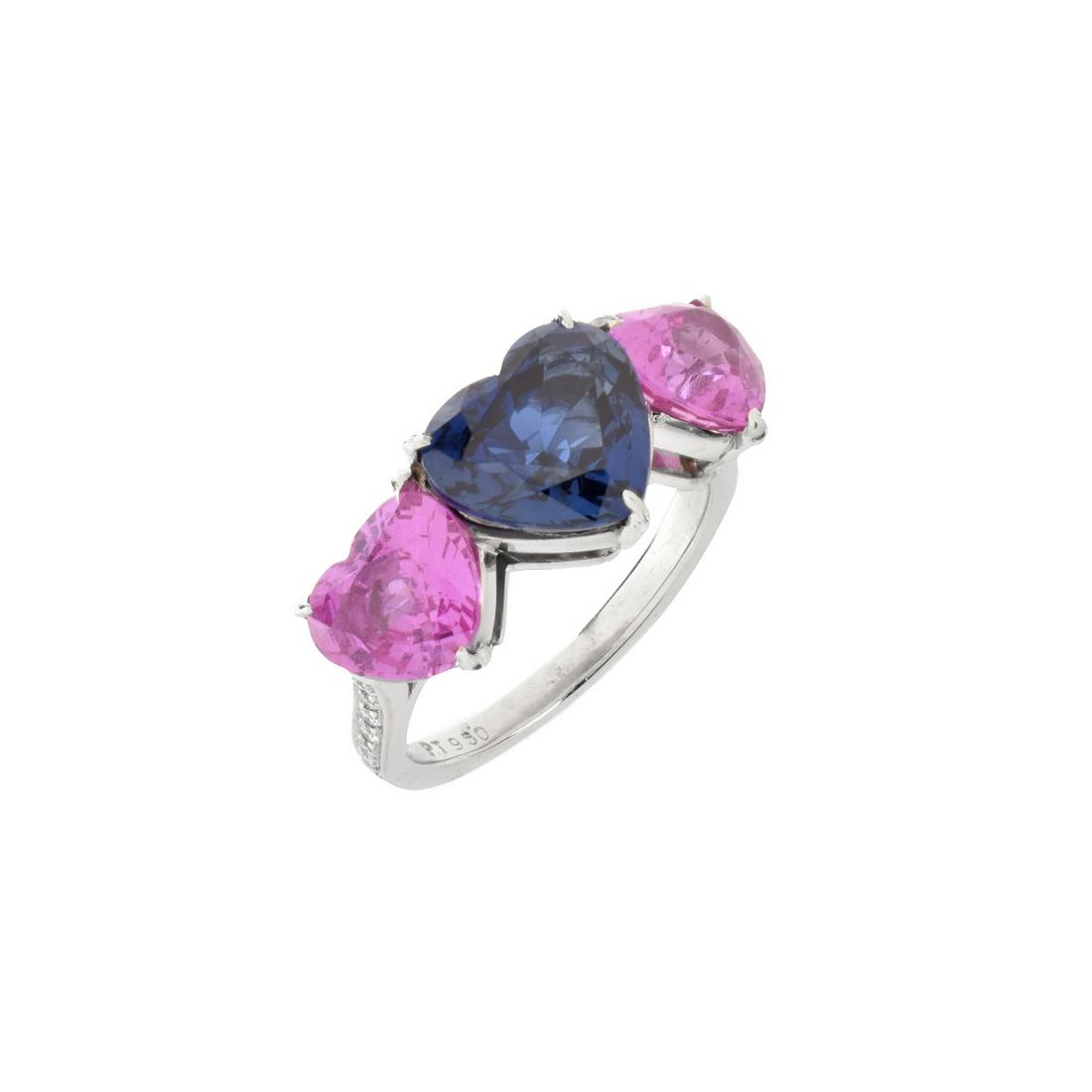 Sapphire and Platinum Ring (1 of 6)