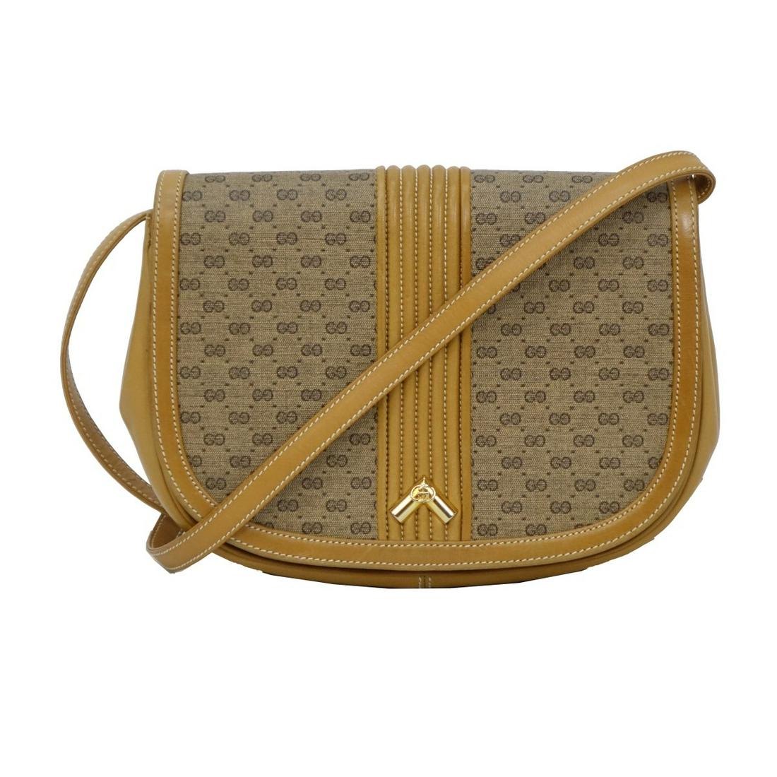 Vintage Gucci Monogram Shoulder Bag (1 of 3)