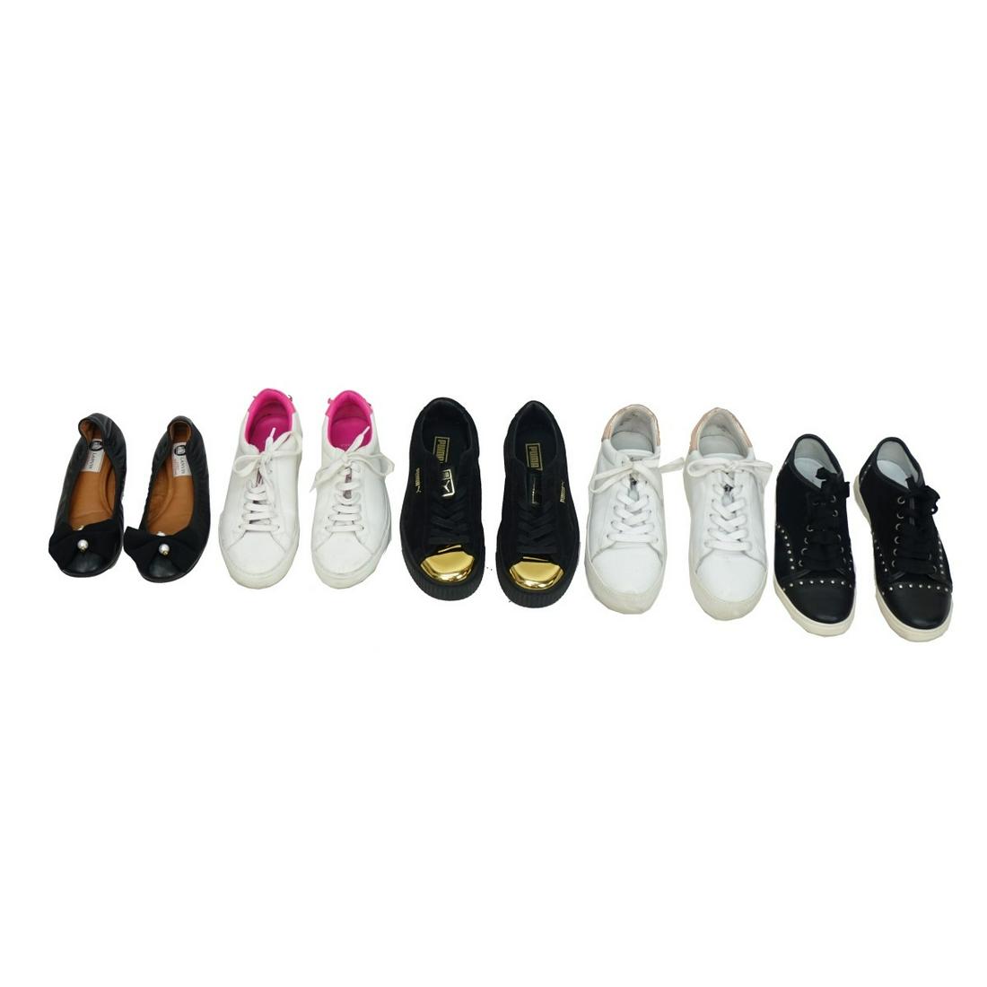 (4) Pairs of Womens Sneakers and Ballet Flats (1 of 2)
