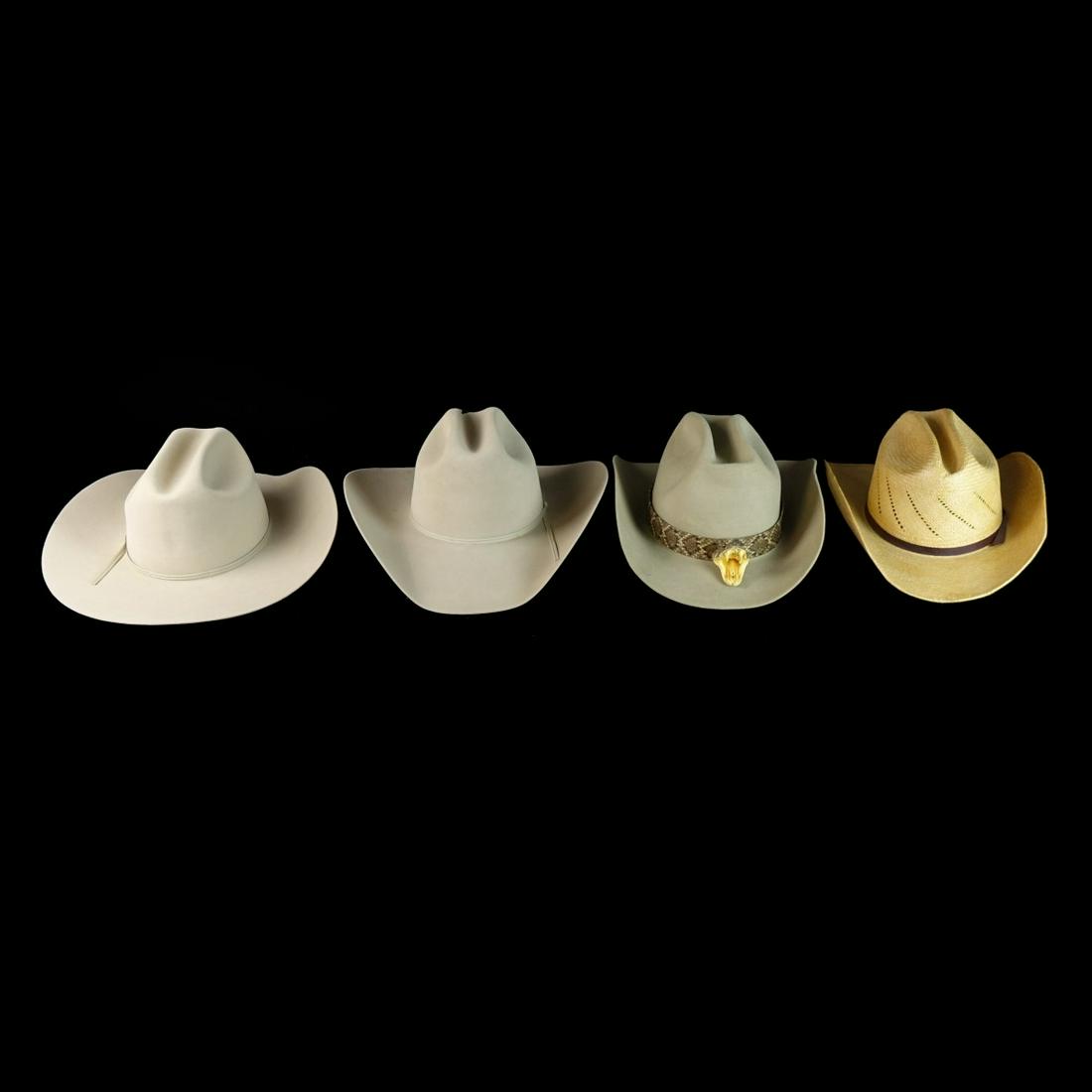 (3) Stetson and (1) Limitimo Panama Hats (1 of 2)
