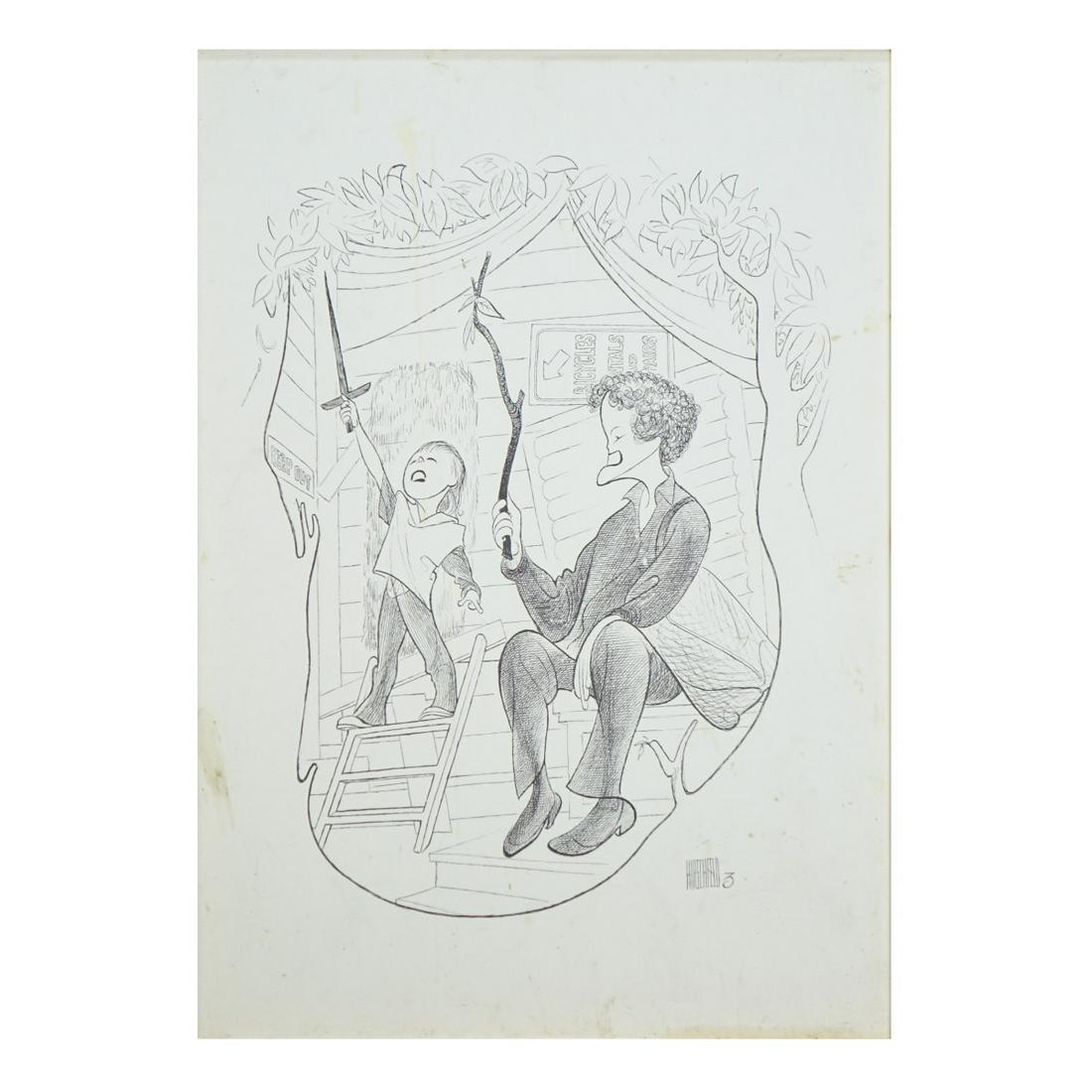 Albert Hirschfeld, American (1903 - 2003) (1 of 4)