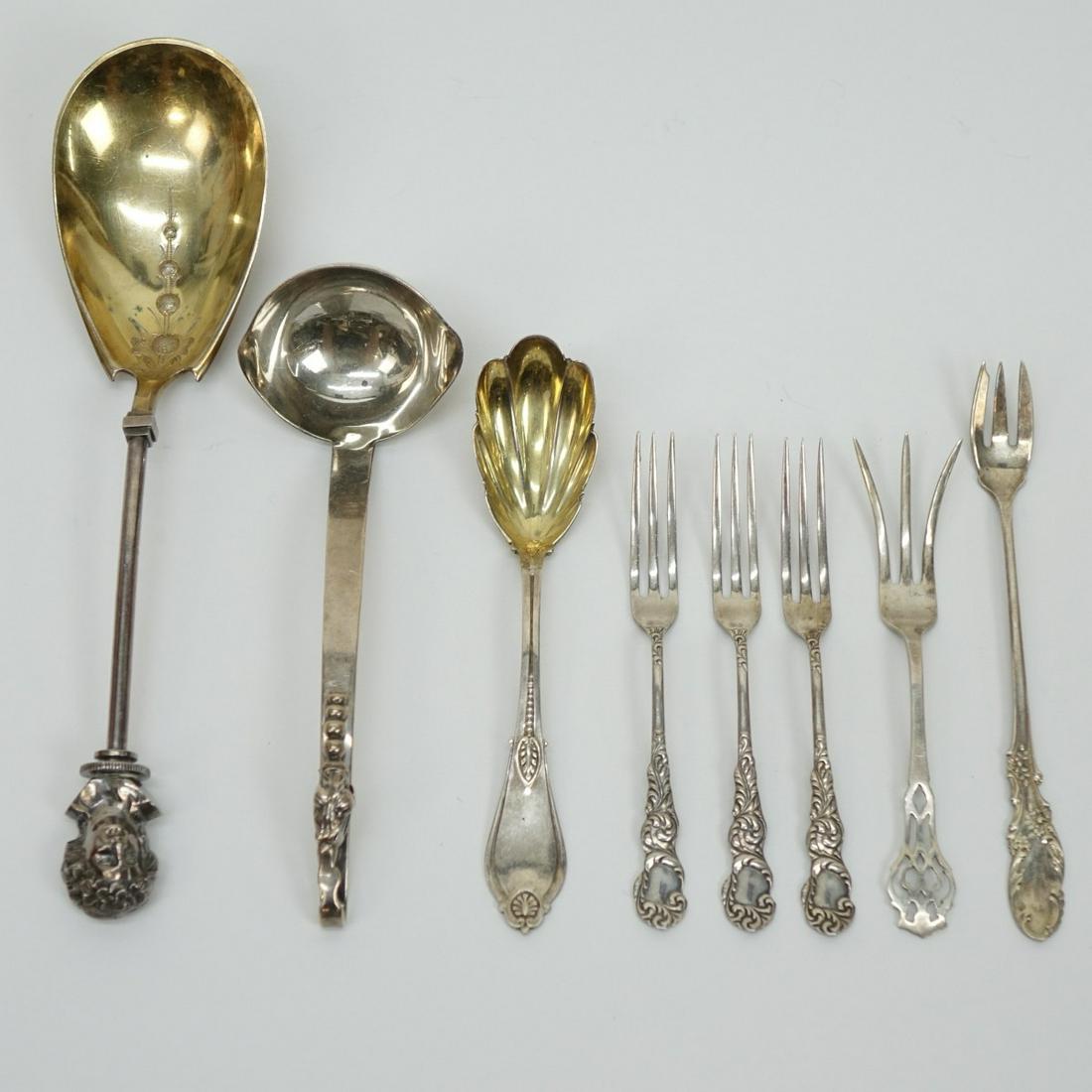 (8) Sterling Silver Tableware (1 of 2)