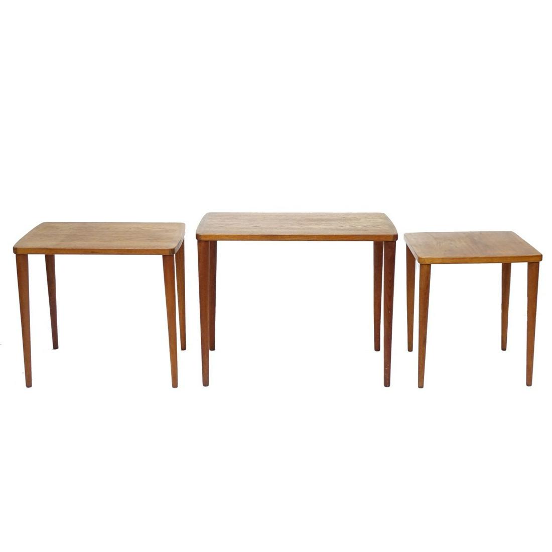 Mid-Century Modern Danish Nesting Tables (1 of 2)