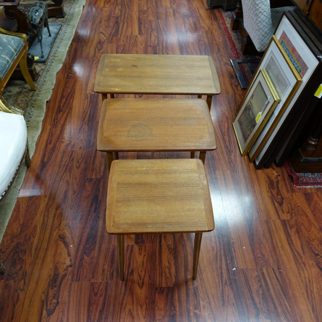 Mid-Century Modern Danish Nesting Tables (1 of 3)