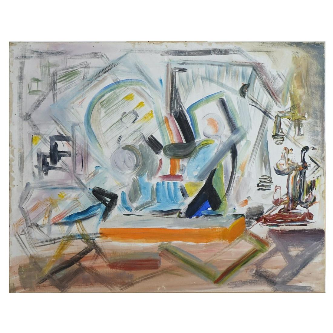 20th C. Expressionist School O/B (1 of 2)