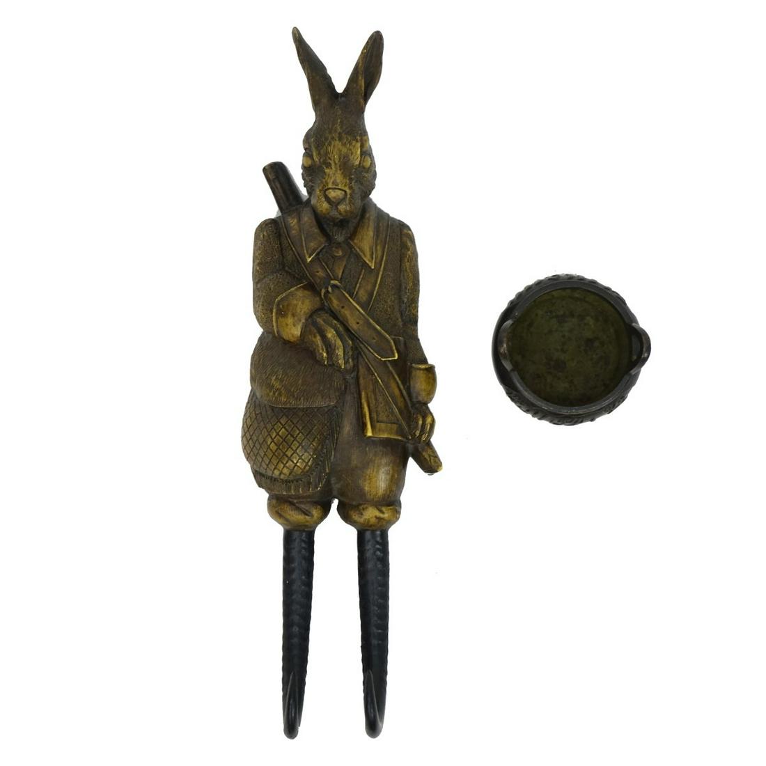 Wall Sconce and Japanese Bronze Incense Burner (1 of 4)